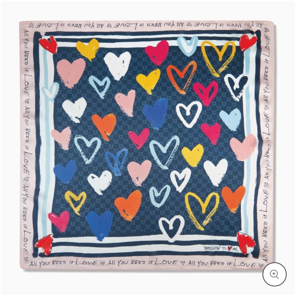 Brighton Color Of Love Scarf NWT